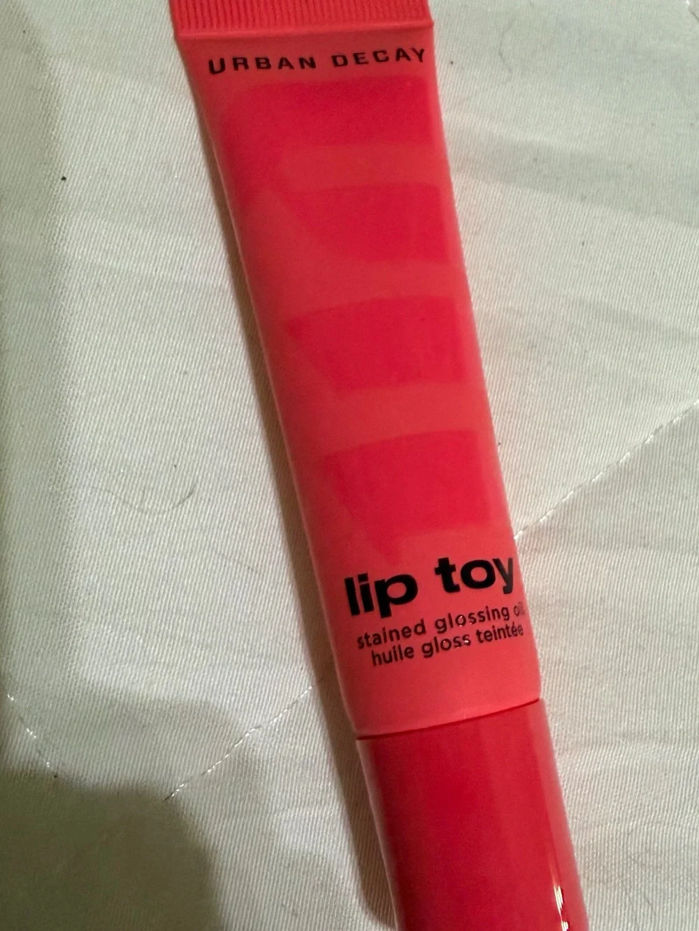 Urban Decay Lip Toy Tinted Gloss — Coral Pink Shine